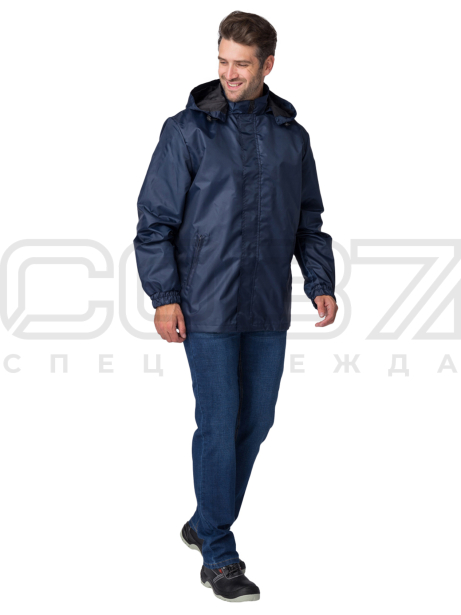 Куртка влагозащитная Техно цв.тёмно-синий-1 (1)